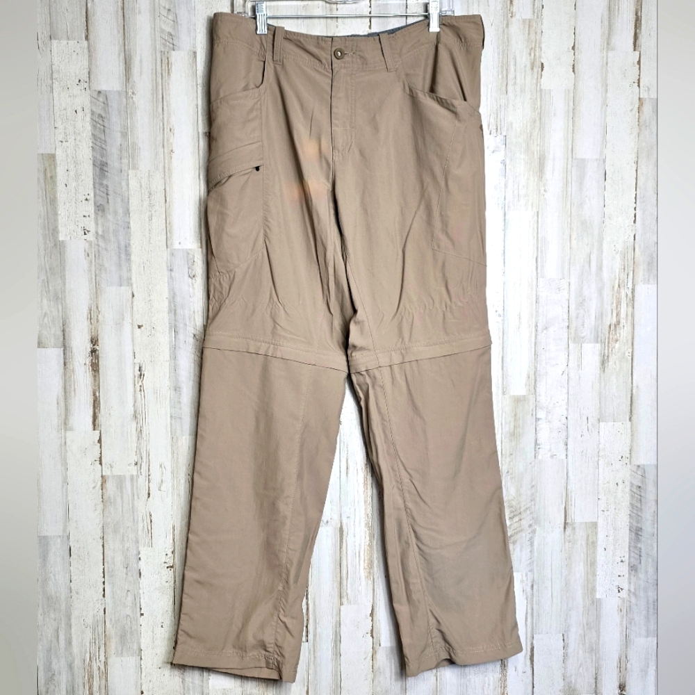 Mountain Hardwear 2 in 1 Zip Off Pants Men's 34 X 32 Hiking Outdoors